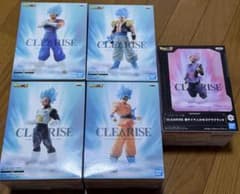 ドラゴンボール　CLEARISE フィギュアセット ドラゴンボール CLEARISE フィギュア 5種セット - メルカリ
