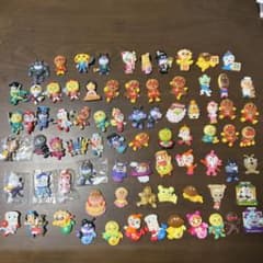ポ*7様 アンパンマン くっつくんです 磁石 78個 まとめ売り - メルカリ