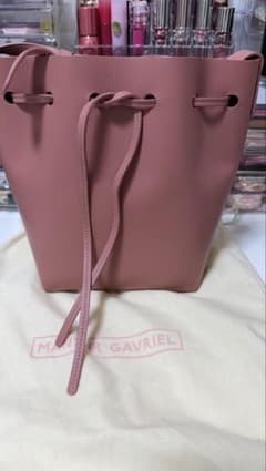 MANSUR GAVRIEL ピンク バケットバッグ - メルカリ