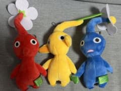 ピクミン ぬいぐるみ マスコット 3体セットのサムネイル