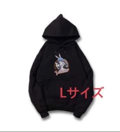 VAULTROOM PEKORA HOODIE BLK 兎田ぺこら　パーカーのサムネイル