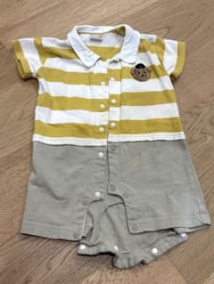 petit main ロンパース ラガーシャツのサムネイル