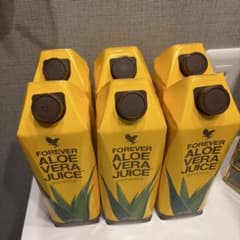 在庫終了☆値下げ☆FOREVER ALOE VERA JUICE 1L×6本 - メルカリ
