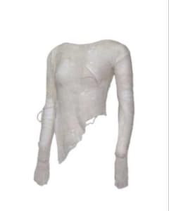 THEREDTHREAD S knit fit top cocoonのサムネイル