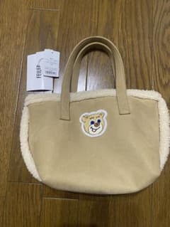 フェイラー オールドテディ ワッペンボアトートバッグ L/OTE-257475