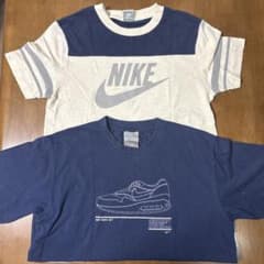 00s NIKE archive Linger T-Shirt y2k デカロゴのサムネイル