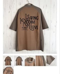 8G MESH SWITCHING MOCK NECK TEE 8gshoot - メルカリ