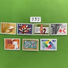 732 スイスの未使用切手 - メルカリ
