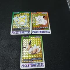 tecさん専用　ポケモンカードダス　ピカチュウ　ピッピ　イーブイのサムネイル