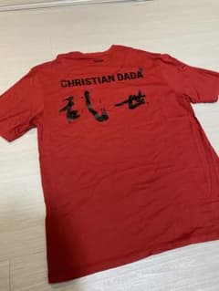 CHRISTIAN DADA 赤 Tシャツ