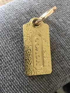 コーチ　チャーム　ゴルド　タグ　COACH CHARMのサムネイル