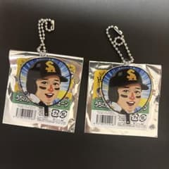 栗原選手 うちわ型アクリルキーホルダー 2個セットのサムネイル