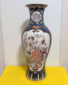 元禄美人文大花瓶、大清乾隆年製、中国陶器 元禄美人文大花瓶、大清乾隆年製、中国陶器 - メルカリ