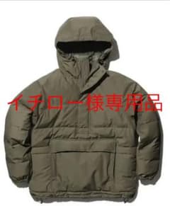 スノーピークFR ダウンブルゾン　オリーブ　Lサイズのサムネイル