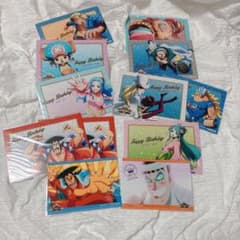 ONEPIECE 원피스 생일 엽서 프랭키 헬기