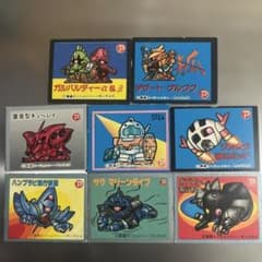 SDガンダム マグネット 8枚セットのサムネイル