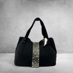 TRES archive 00s Y2K Studded Bag グレー トート | Acquista su