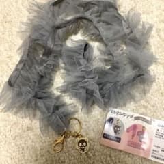 サンリオキャラクターズ ソフトカラーチュールフリルストラップ　チョコキャットのサムネイル