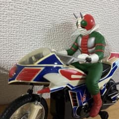 仮面ライダーV3 ハリケーン 27MHz R/C　ラジコン TAITO 仮面ライダーV3 ハリケーン R/C ラジコン バイク フィギュア