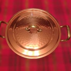 【新品匿名配送】新光金属　COPPER　蓋付高級両手鍋　電磁調理銅鍋 新品匿名配送】新光金属 COPPER 蓋付高級両手鍋 電磁調理銅鍋 - メルカリ