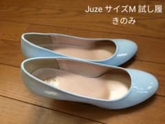 ■水色パンプス　エナメル　春カラー　スカイブルー Juzeのサムネイル