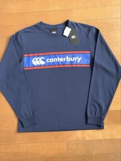 canterbury 長袖 Tシャツ ネイビーM【新品・タグ付き】のサムネイル