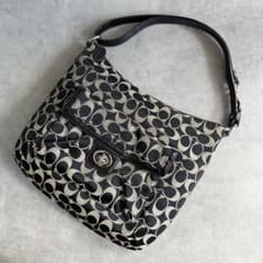 Y2K COACH Peneropi Signature 2way Bag