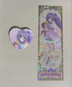 アイカツ プリパラカツパラ ホロ箔ロングクリアシート 缶バッジ らぁらのサムネイル