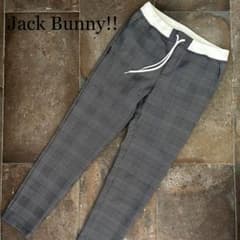 Jack Bunny!! パンツ ネイビー グレンチェック柄　メンズ　サイズ4