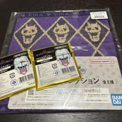 ジョジョの奇妙な冒険 吉良吉影 アクリルステッカー2枚とハンカチ