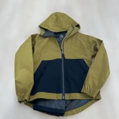 140センチ　レインジャケット オリーブグリーンのサムネイル