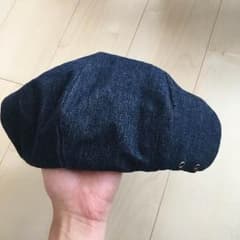 美品◎男女兼用◎デニムベレー帽＊のサムネイル