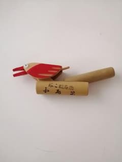 箱根名物 小鳥笛 竹製 伝統玩具のサムネイル