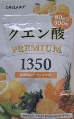 ORELABO Citric Acid PREMIUM 1350 300 tablets