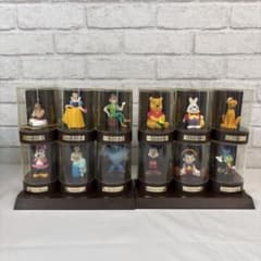 Disney 디즈니 피규어 12 체 세트 미쓰비시 은행 케이스 포함