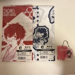 天月-あまつき- 極楽湯 手ぬぐい アクリルキーホルダー3点セット - 2