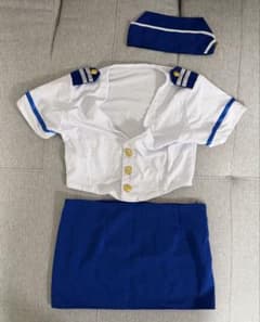 キャビンアテンダント コスプレ衣装 3点セットのサムネイル