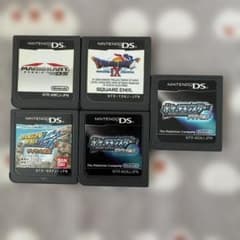 【ジャンク】ニンテンドーDS ソフト 5本セット ケースなしのサムネイル