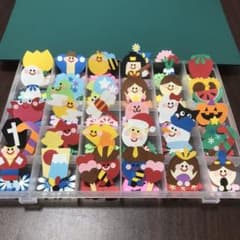 クラフトパンチ　春夏秋冬　ケース付き　詰め合わせ　セット　四季　12か月　1年のサムネイル