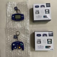 ニンテンドーミュージアムキーホルダー　Wii　Switch　アドバンス　キューブ ニンテンドーミュージアム ゲームキューブ ゲームボーイアドバンス