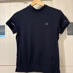 23区GOLF レディース ゴルフウェア ハイネックシャツ ネイビー 0のサムネイル