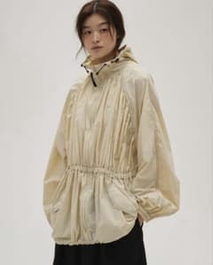 todayful Nylon Gather Blouson サイズ38 エクリュ ジャケット・アウター