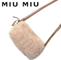 miumiu ボア ショルダーバッグのサムネイル