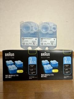 BRAUN Clean & Renew シェーバー洗浄液 3個入×2箱+2個のサムネイル