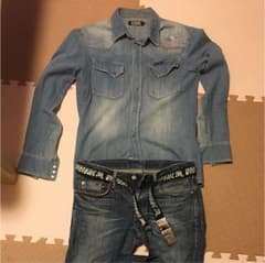 すごいお得(^ ^)人気のデニムシャツ！ヒステリックグラマー3点セット(^^)のサムネイル