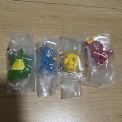 ざわざわ森のがんこちゃん めじるしアクセサリー 4種 セミコンプセットのサムネイル