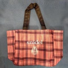 snidel チェック柄トートバッグのサムネイル
