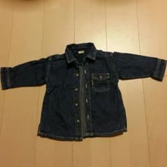 キッズ90㎝デニムシャツのサムネイル