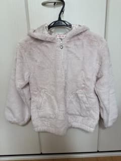 メゾピアノ　フード付きピンクジャケット⭐︎140