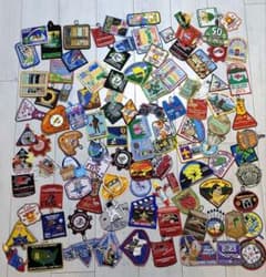 アメリカの刺繍ワッペン ボーイスカウト BSA まとめ売り ビンテージ 当時物